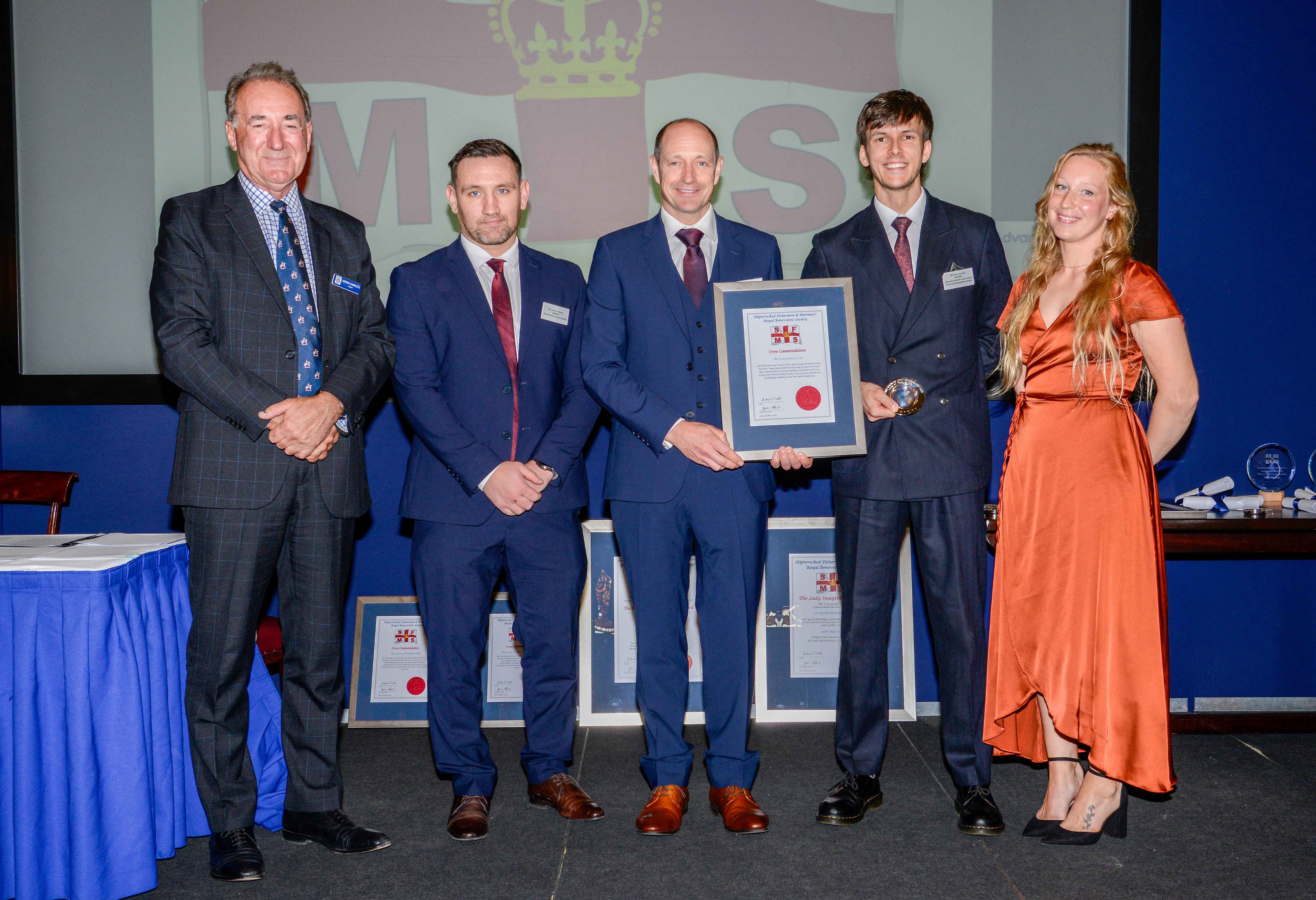 R199's crew were also awarded a highly commended award at the ceremony.