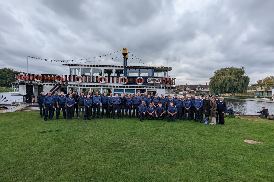 Burnham Coastguard celebration 