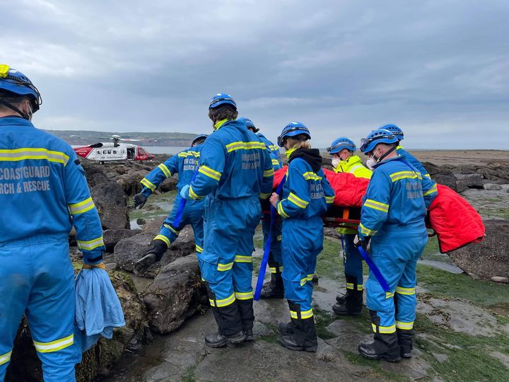 Image credit: Ravenscar, Scarborough and Burniston Coastguard Rescue Teams 