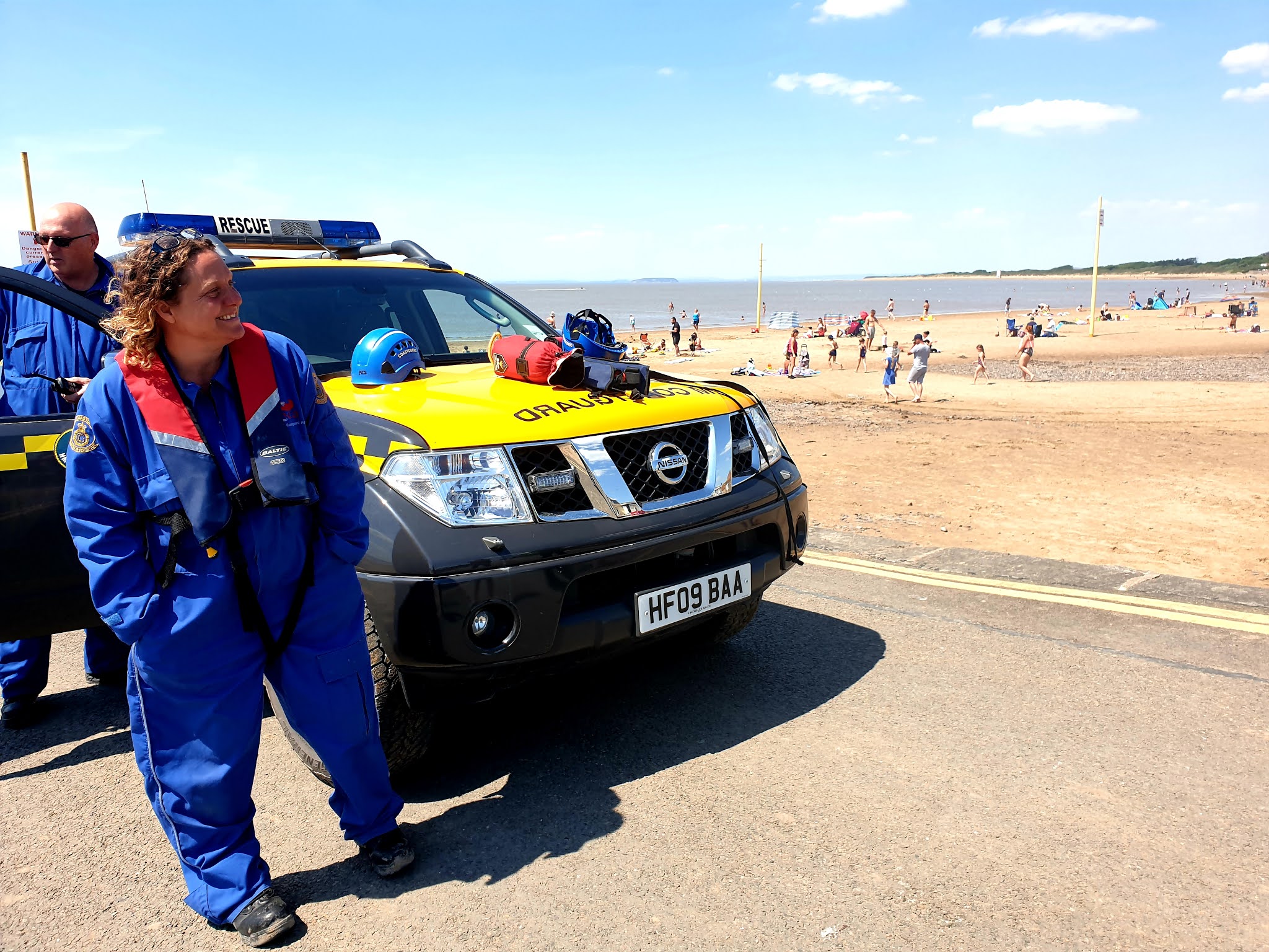 Picture credit Burnham-on-Sea Coastguard Rescue Team (taken pre-Covid