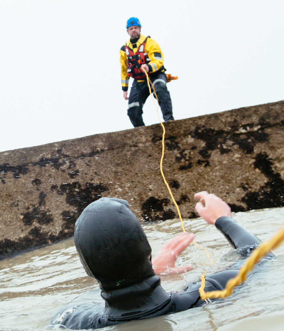 Coastguard Rescue Teams train for water rescues