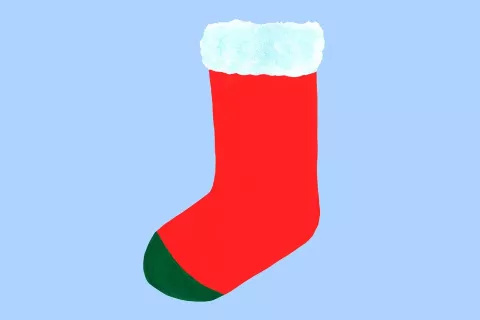 Christmas stocking Shutterstock