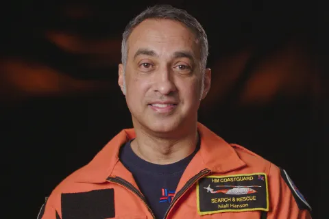 Winch paramedic Niall Hanson.