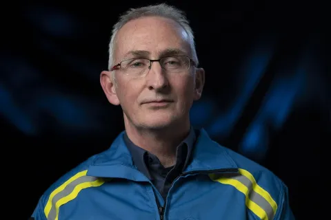 Senior Coastal Operations Officer Rob Farr