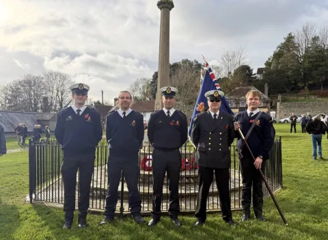 Birling CRT at Remembrance Day 2025