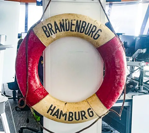 A life ring from the Brandenburg