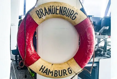 A life ring from the Brandenburg