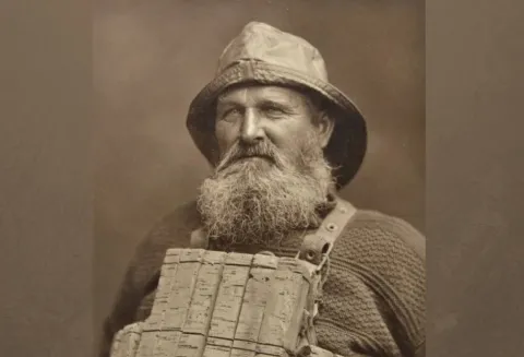 Lifeboatman Henry Freeman who survived a capsize due to his cork lifejacket