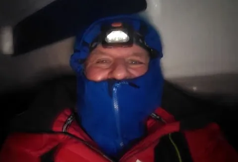 Recreational boater Max aboard his vessel 