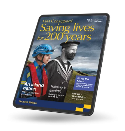 coastguard magazine on ipad