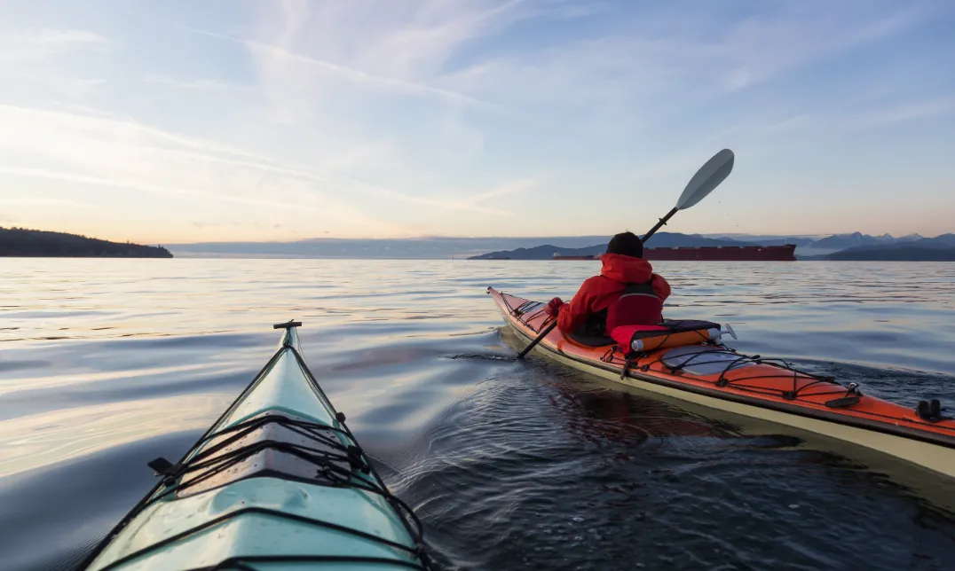 boats kayaking