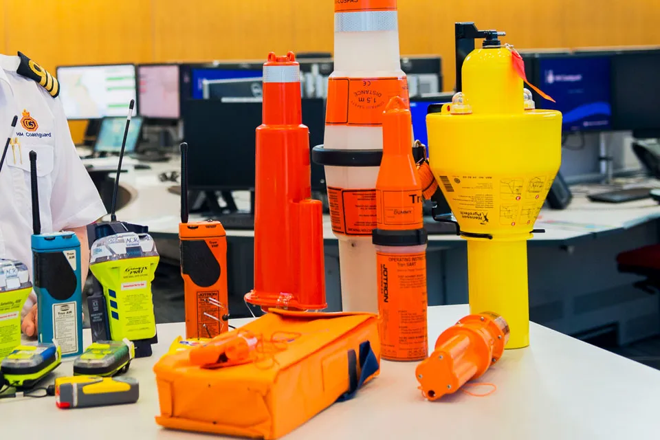 Examples of beacons in different shapes and sizes