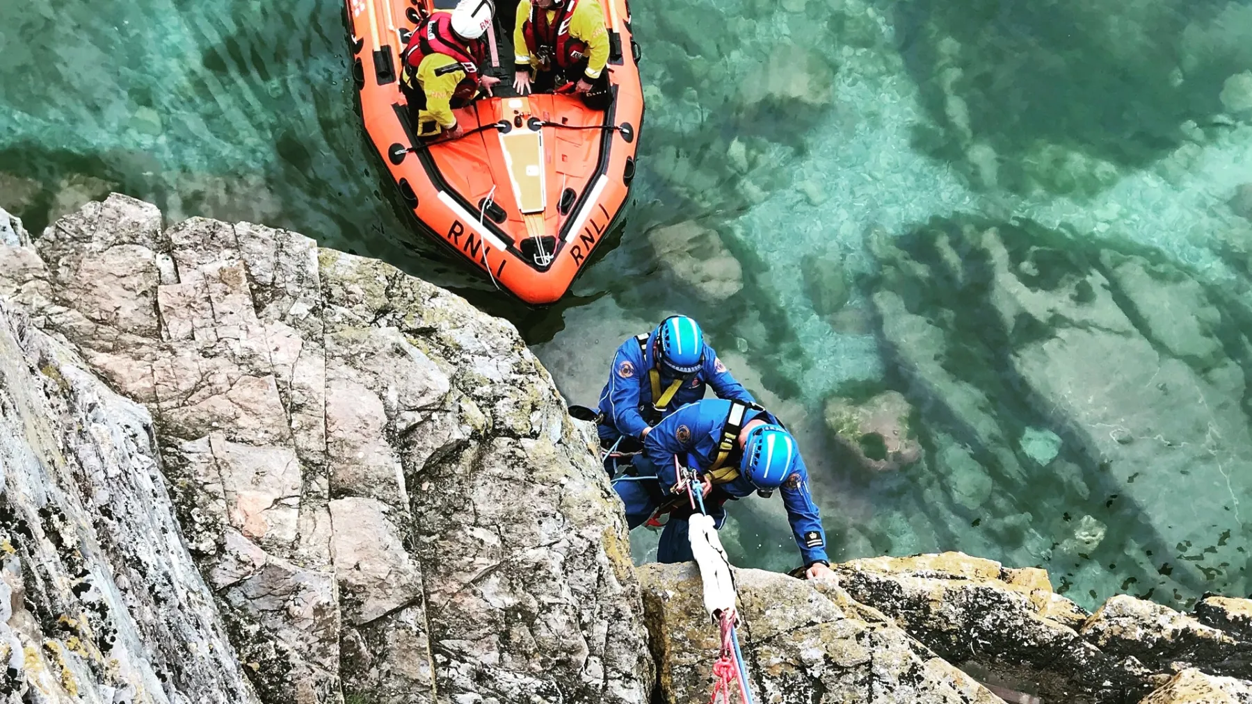 HM Coastguard working with our partners