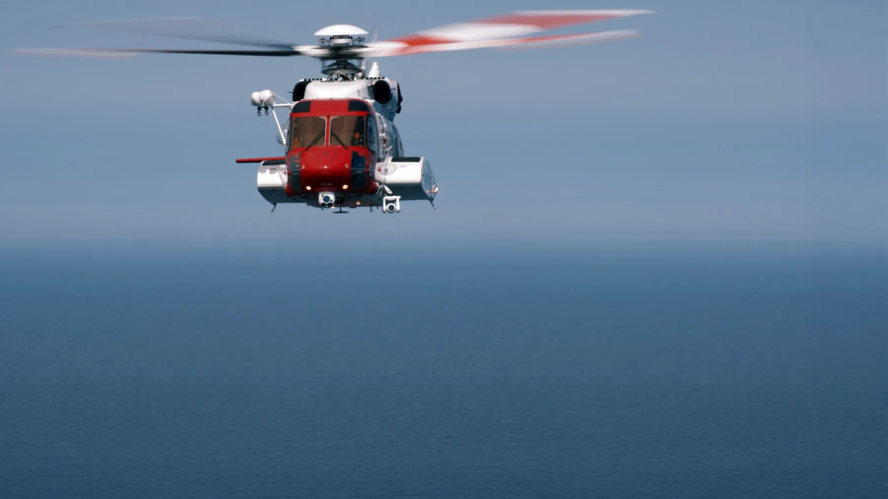 An HM Coastguard Rescue Helicopter