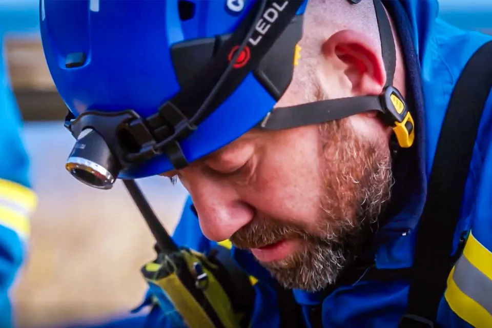 Coastguard Rescue Officer Andy Heppell