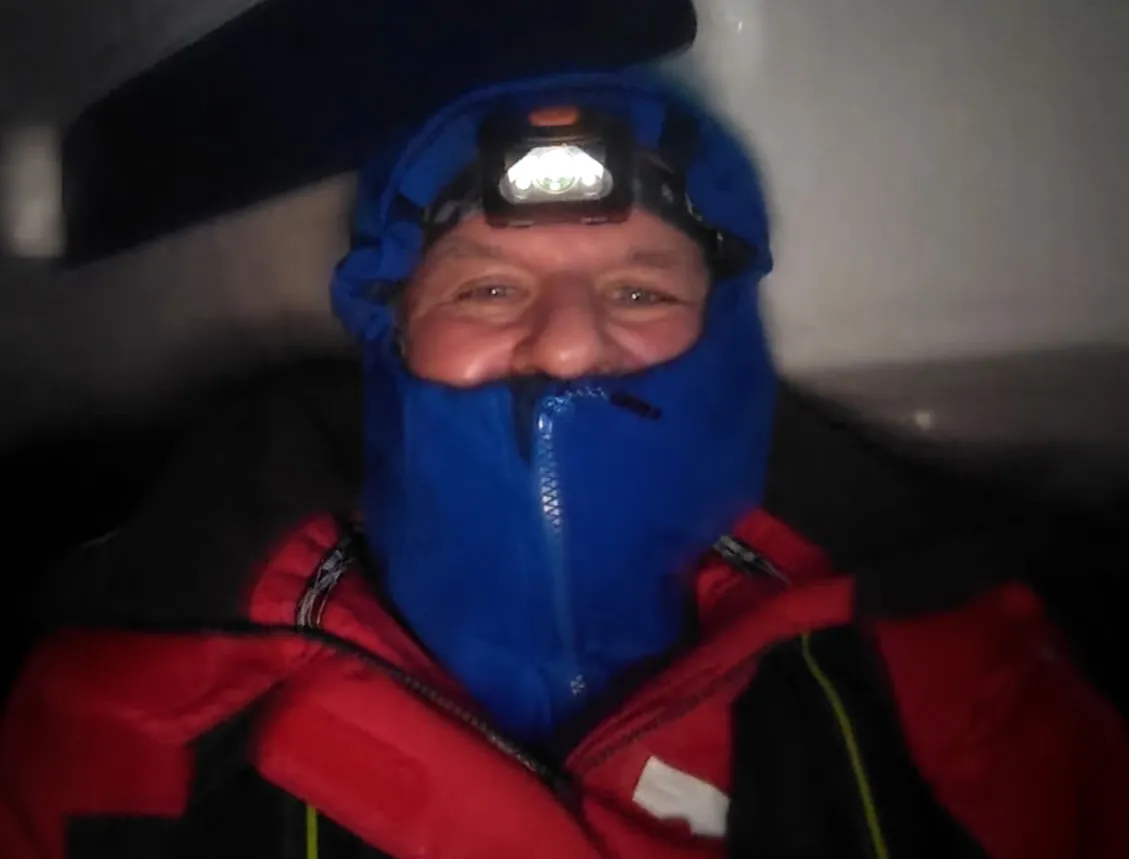 Recreational boater Max aboard his vessel 