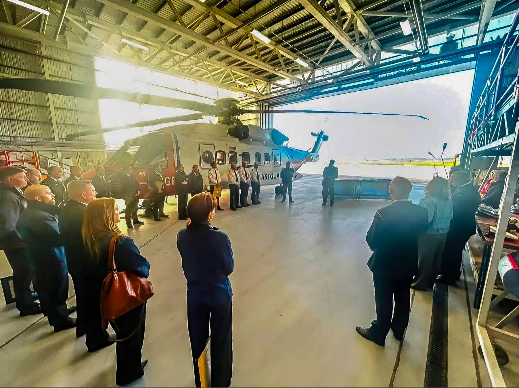The HM Coastguard Area 11 Awards Ceremony was held at Newquay SAR base. 