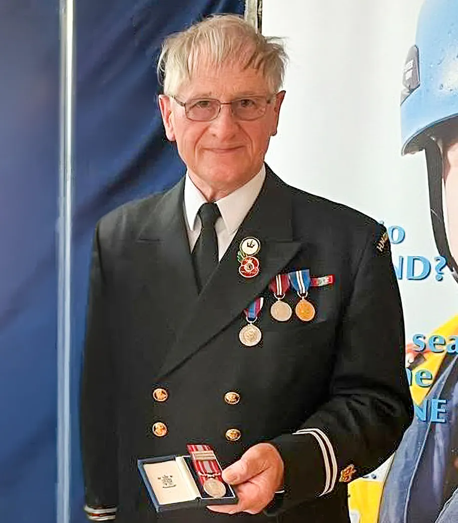 Bexhill Coastguard Rescue Officer Richard Rowsell MBE