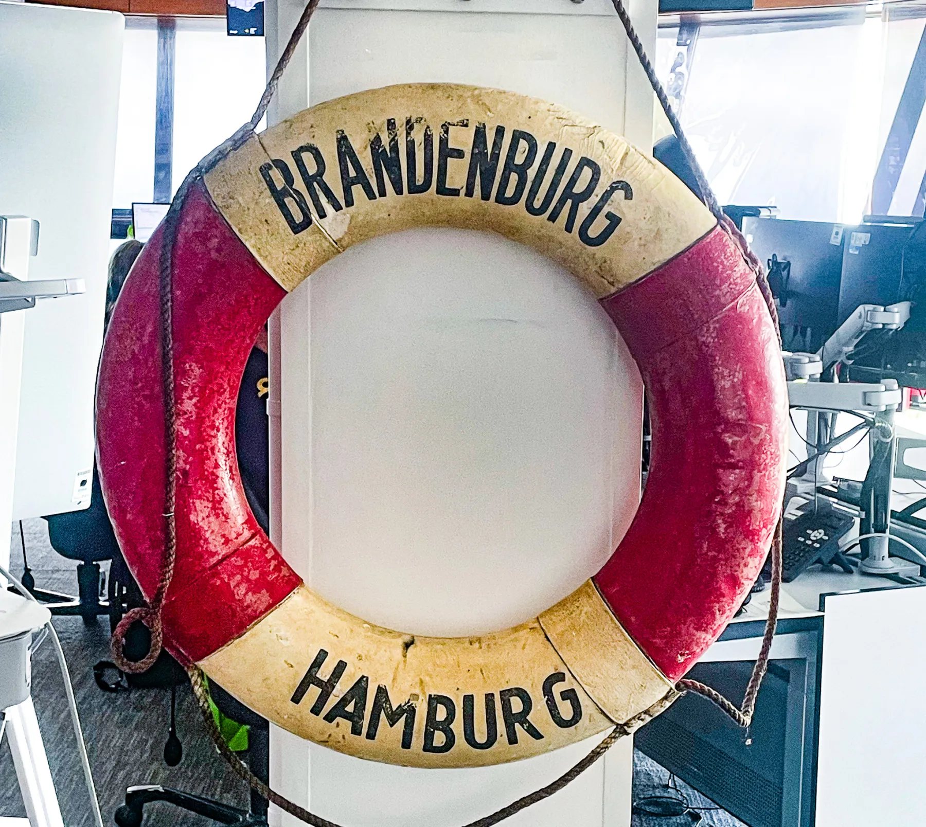 A life ring from the Brandenburg