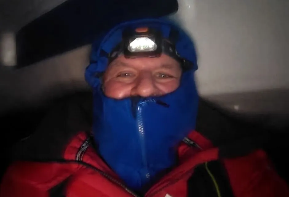 Recreational boater Max aboard his vessel 