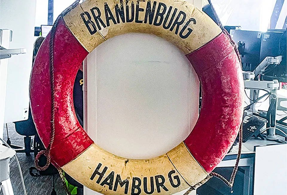 A life ring from the Brandenburg
