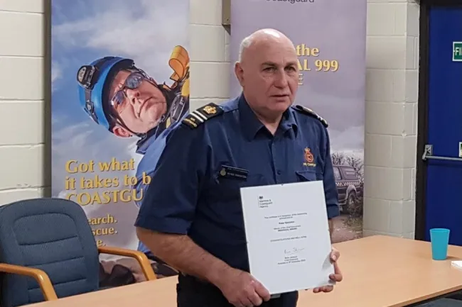 Peter Sproxton recipient of Individual Of The Year Award 2019