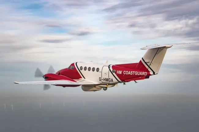 Fixed wing aircraft HM Coastguard