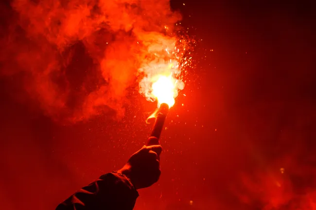 Flares are not fireworks