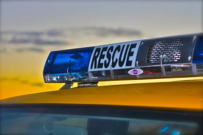 HM Coastguard rescue vehicle