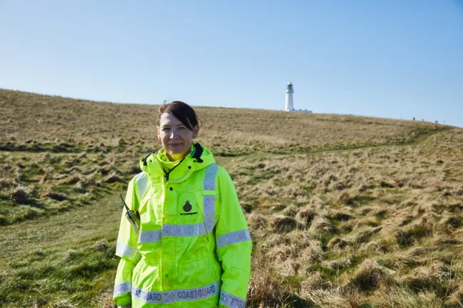 Coastguard Rescue Officer, Dawn Mainprize
