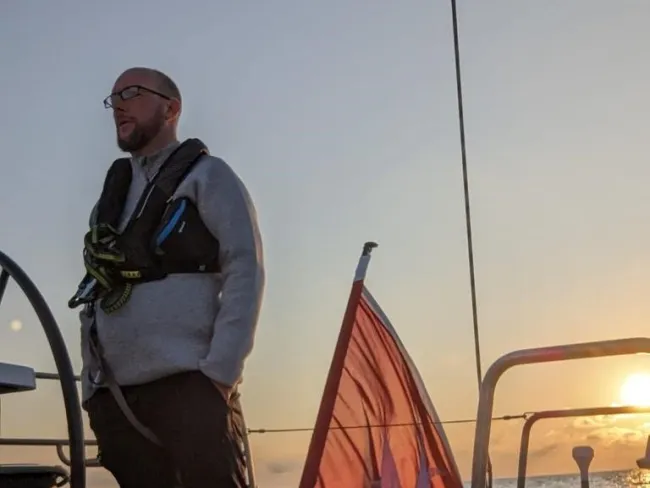 Maritime Operations Officer Lee Gallacher
