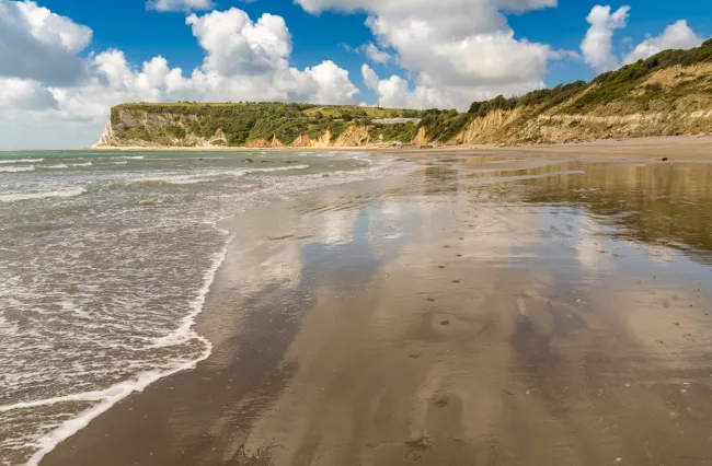 Whitecliff Bay on the Isle of Wight