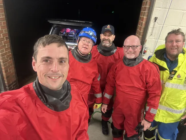 The Littlehampton Coastguard Rescue Team 