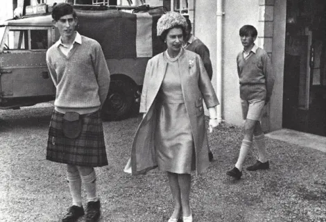 The King was a coastguard when at school at Gordonstoun. July 1967                       