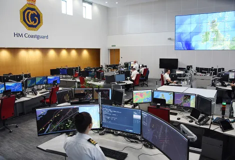 HM Coastguard co ordination centre