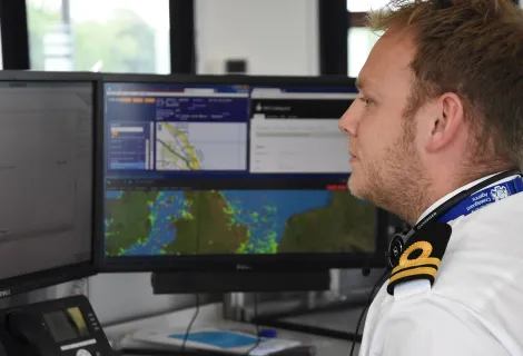 Humber Coastguard operations centre
