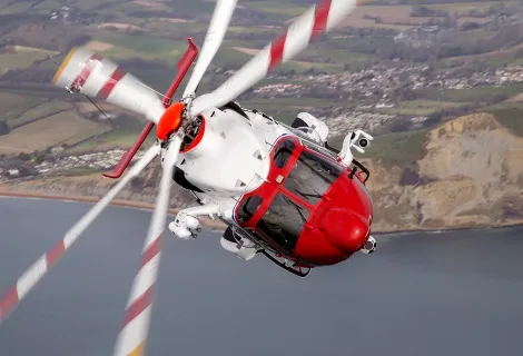 The 21st century solution to search and rescue    Picture credit: AgustaWestland