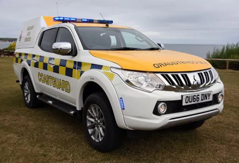 Humber Coastguard vehicle