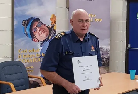 Peter Sproxton recipient of Individual Of The Year Award 2019