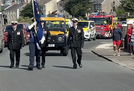 Milford Haven MRCC celebrated 200 years with a parade through the town