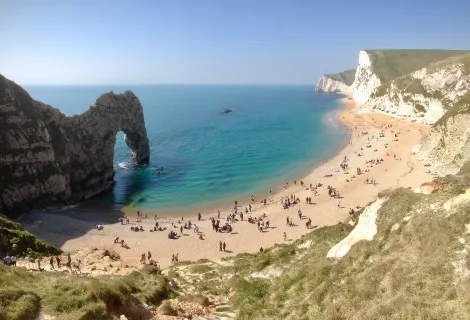 Durdle Door in Dorset