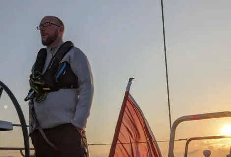 Maritime Operations Officer Lee Gallacher