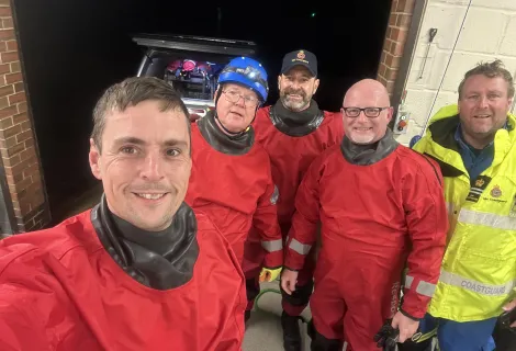 The Littlehampton Coastguard Rescue Team 