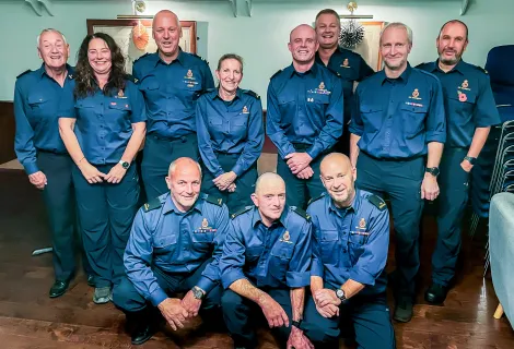 Coastguard Rescue Officers from Weymouth Coastguard Rescue Teams