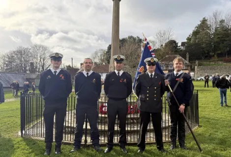 Birling CRT at Remembrance Day 2025