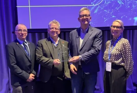 From left are Investigator Ken Crosby, Head of RCIT Neil Cunningham, Deputy Head of RCIT Jay Staff and RCIT Engagement Lead Sharon Williams