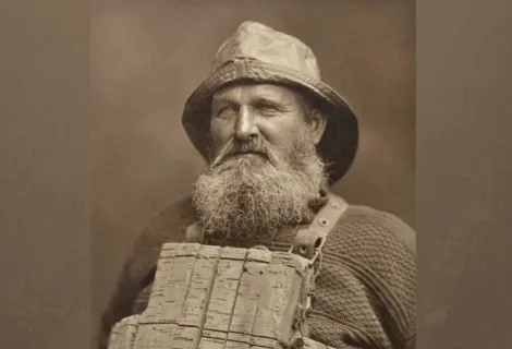 Lifeboatman Henry Freeman who survived a capsize due to his cork lifejacket