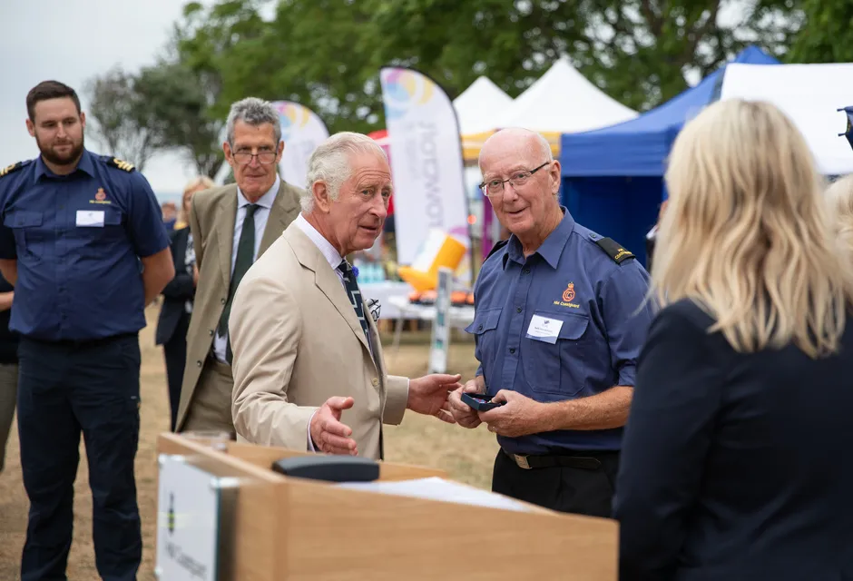 Royal Couple join the celebrations in Devon