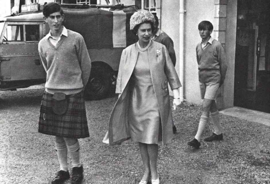 The King was a coastguard when at school at Gordonstoun. July 1967                       