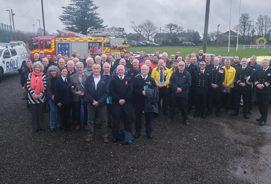 Members of the Coastguard Rescue Teams in Devon and Cornwall